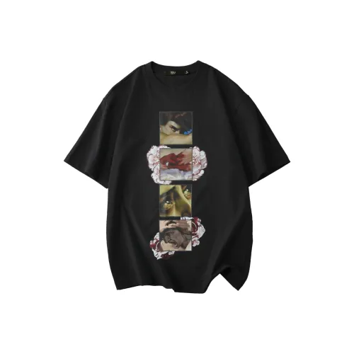 Pin Li Черные Мужские T-Рубашки