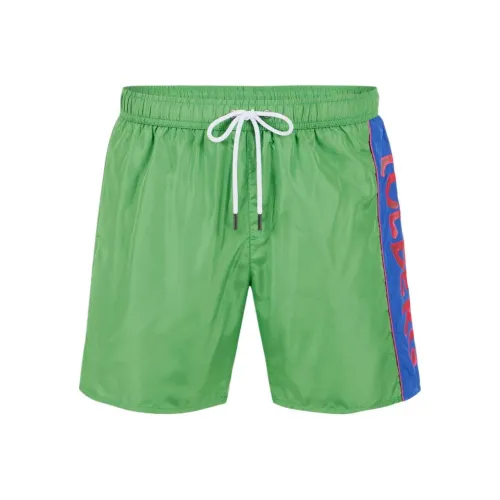 Цвет айсберга Пляжные шорты Мужской Жадеит Зеленый