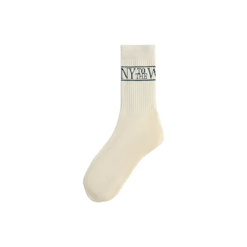 Kith 1 шт Белый Унисекс MID Носки до икры