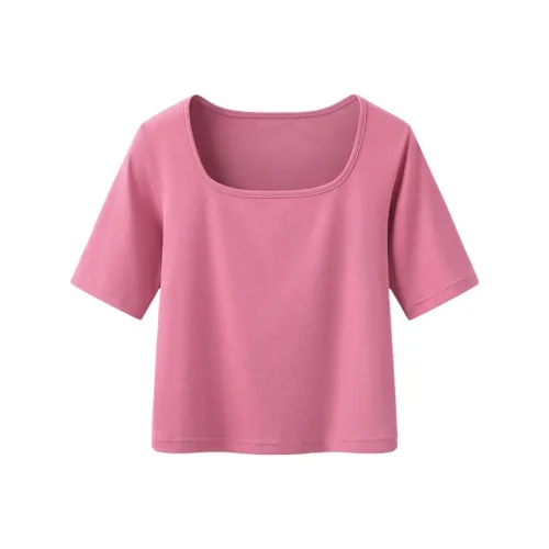 Aimilian Розово-красные Женские футболки