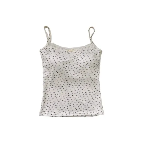 Cotton Gene Белые Женские Майки