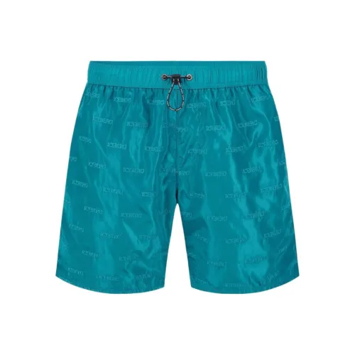Айсберг SS25 Пляжные шорты Мужские Синие Зеленые