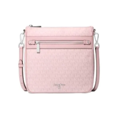 MICHAEL KORS Jet Set Полиэстер Сумка через плечо Большая Женская Дымчатый Розовый