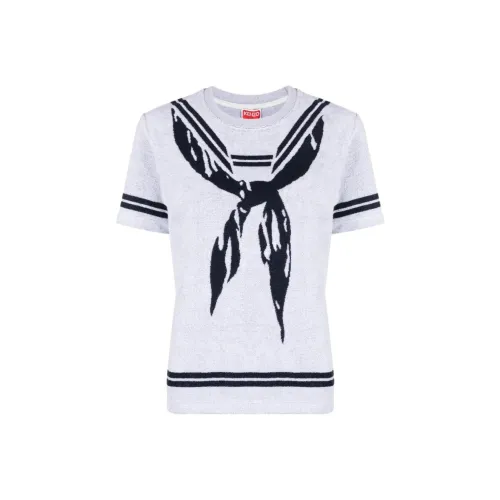 KENZO Серые Женские Футболки