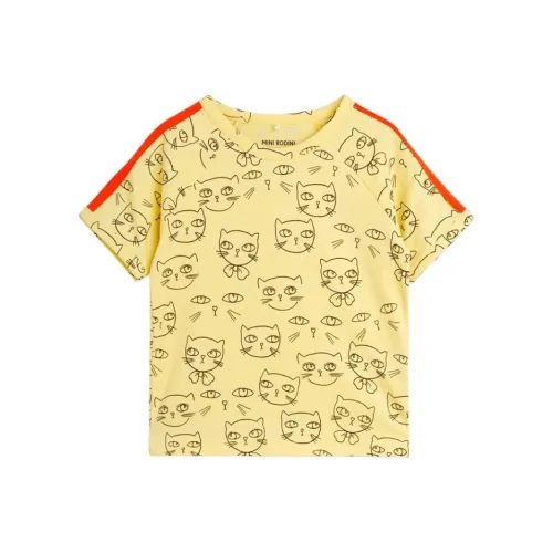 MINI RODINI Желтая Детская Футболка