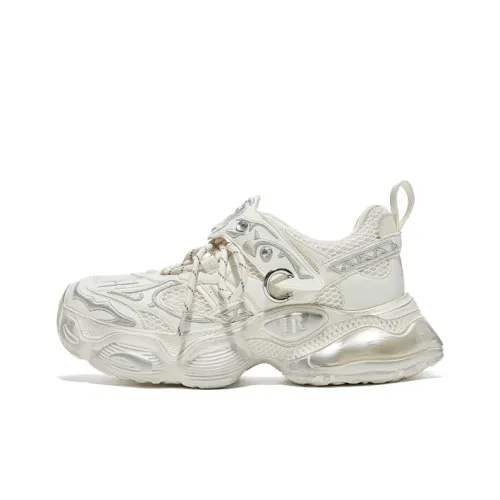 HR Дышащие Низкие Кеды с Толстой Подошвой Женские