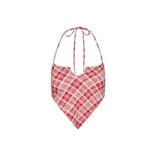 FRANKIES BIKINIS Клетчатый Женский Бикини