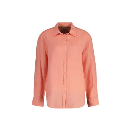 GANT 624 Персиково-розовый Женские Рубашки