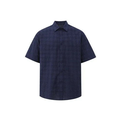 MRCYC Синие Унисекс Рубашки