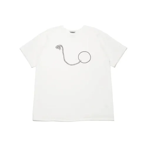 Bowwow SS25 Шар And Цепочка 8812 Tee T Рубашка Унисекс