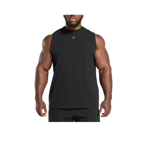 GYMSHARK Мужские черные майки