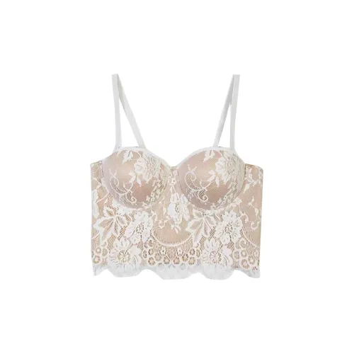 DPLAY SWEET Кремово-белый Женские Бюстгальтеры
