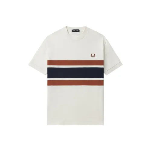 FRED PERRY Белая IVX Мужская T-Рубашка