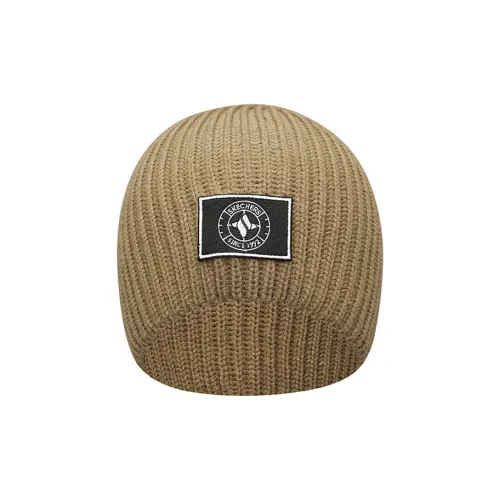 Skechers Шапки-бини Унисекс Ореховый Кофейный