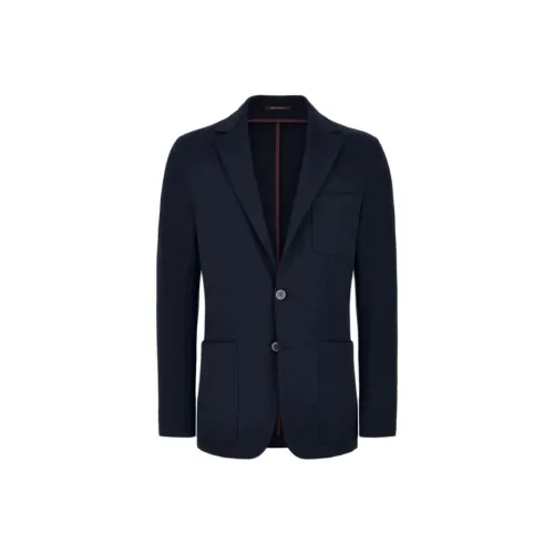Canali Синий Мужской Деловые костюмы