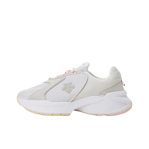 DESCENTE Archergram Низкий Топ Повседневная Обувь Унисекс Белый Серый