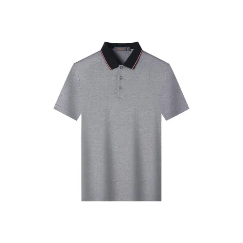 LOZ Серый Мужская Рубашка Поло