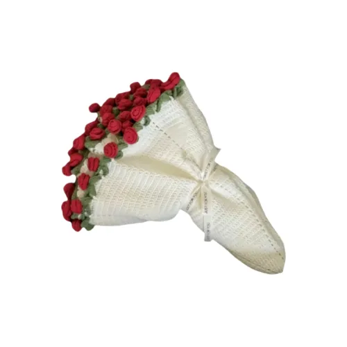 CHUNTUSHU Розовый Ландыш Одеяло Ручной Crochet Ткани вязаные Bouquet Цветочный Успокаивающий Companion Игрушки