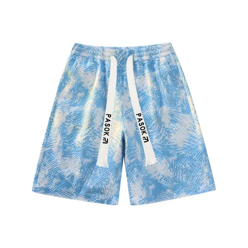 PASOK PA013 Фейерверк Синий Унисекс Повседневные шорты