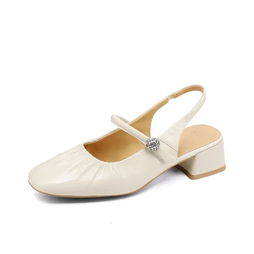 FMM Грубый каблук Высокие каблуки Женские