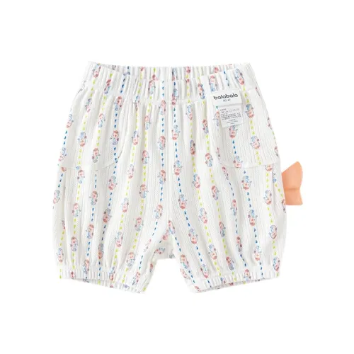 BALABALA SS25 Шорты Infant And Toddler Белый Красный