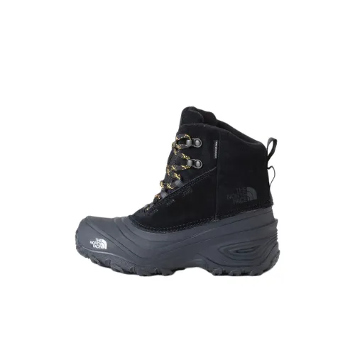The North Face Chilkat 5 противоскользящая устойчивая к истиранию высокая обувь для активного отдыха для детей черная детская