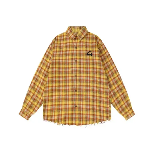 NBNO Желтые Унисекс Рубашки