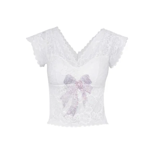 TCH Белые Женские Майки