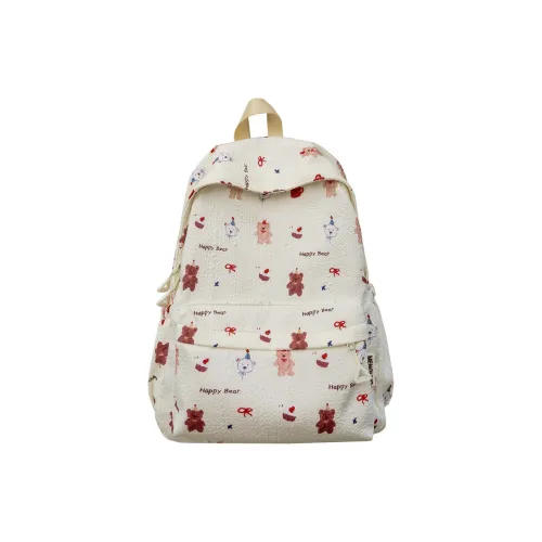 Kaka Tree Полиэстер Рюкзак Унисекс Белый Желтый Синий Розовый