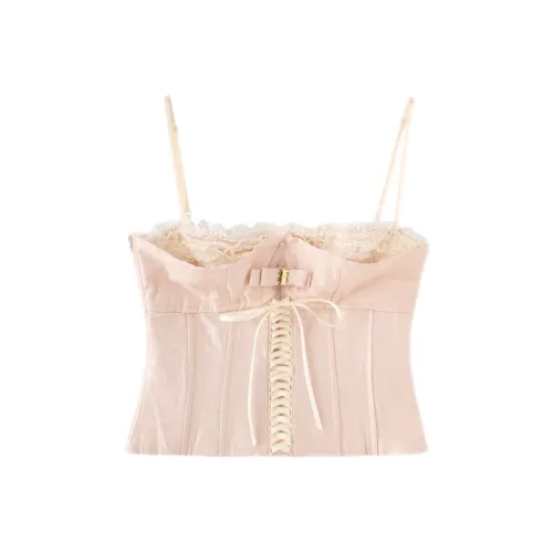 EMDPN Кружево Отделка Бюстгальтер Топ на бретелях Женский
