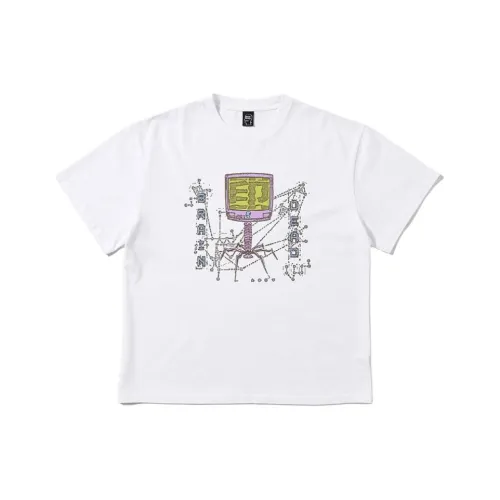 Brain Dead совместный бренд In URADERA Collaboration Белый Мужской T-рубашки