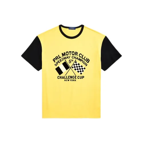 Polo Ralph Lauren T-рубашка мужская оранжево-черная