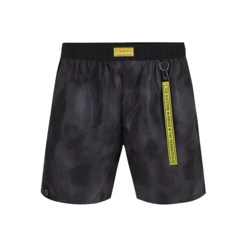 Шорты для пляжа Iceberg Мужские Черные