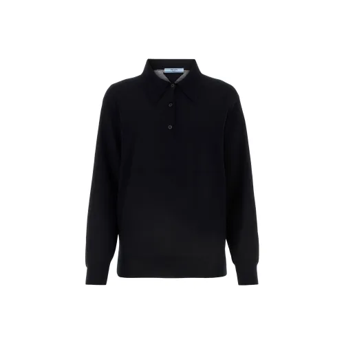 PRADA SS24 Трикотаж Женский Черный