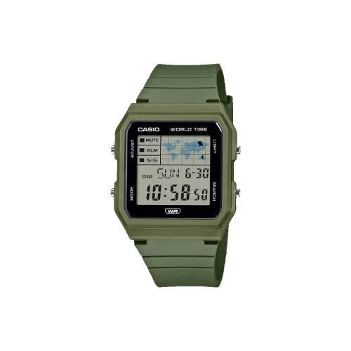 CASIO Classic Collection Электронные Механические Смольный Ремешок Часы Унисекс Серый Циферблат