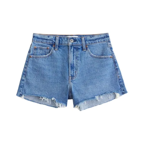 Женские джинсовые шорты Abercrombie＆Fitch