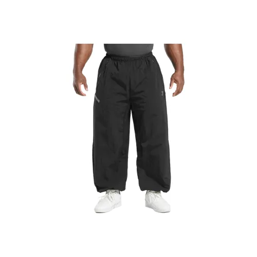 GYMSHARK Повседневные брюки Мужские Черные