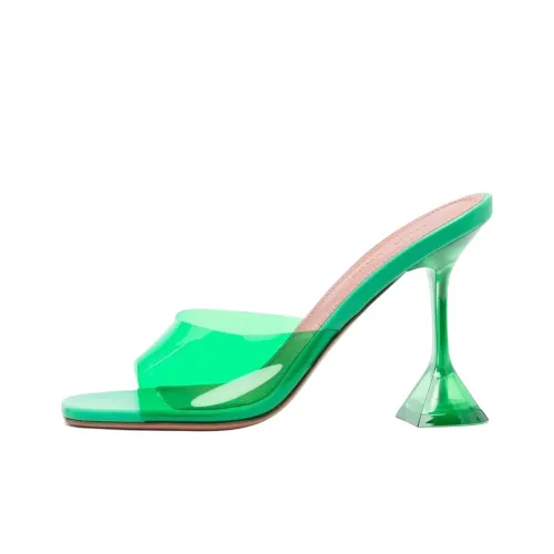 AMINA MUADDI Слипоны 9,5 см Женские Зеленые