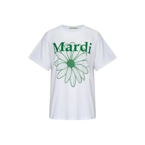 MARDI MERCREDI T-рубашка Женская Белая