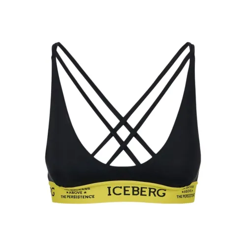 Цвет айсберга Черный Женские бикини