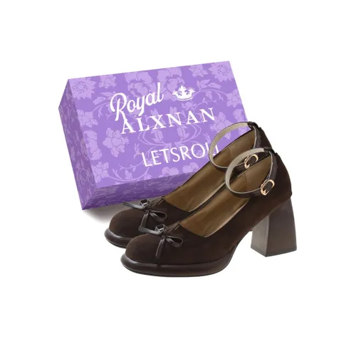 ALXNAN Грубый каблук Высокие каблуки Женские