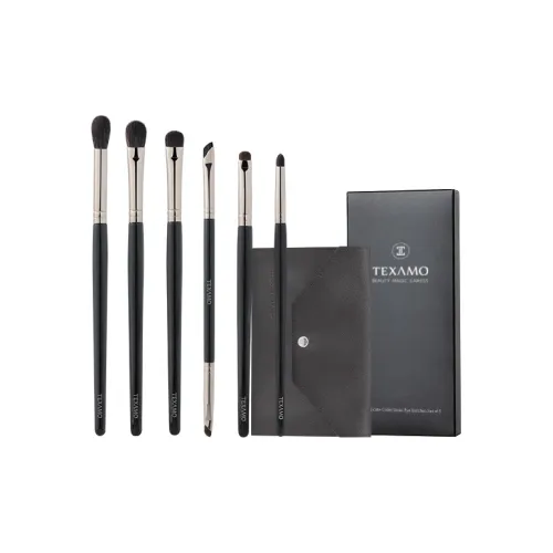 Texamo Soft Fuzz Набор для глаз Makeup Brush Детали