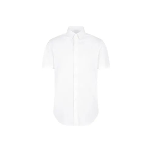 GIORGIO ARMANI Белые Мужские Рубашки