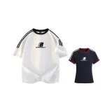 2 пачки (Белый свободный крой + Темно-синий с красным краем, универсальный размер, узкий крой)