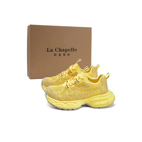 La Chapelle массивные кроссовки Low Top Желтые Женские