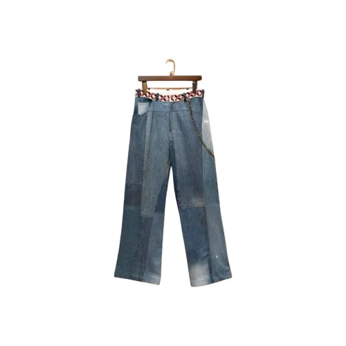 KARTIK RESEARCH Blue Men's Jeans  
KARTIK RESEARCH Синий Мужской Джинсы
