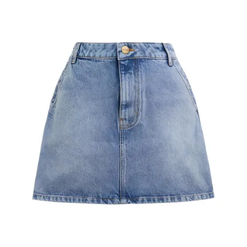 COACH Джинсовые короткие юбки Женские Синие