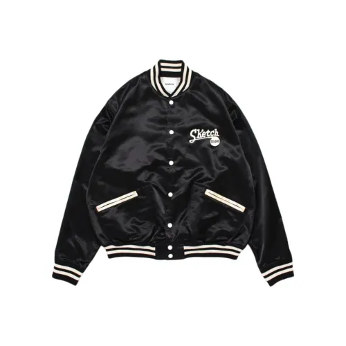 Bowwow SS25 Эскиз FINK ELIMINATORS Сатин JK Куртки Пальто Мужской