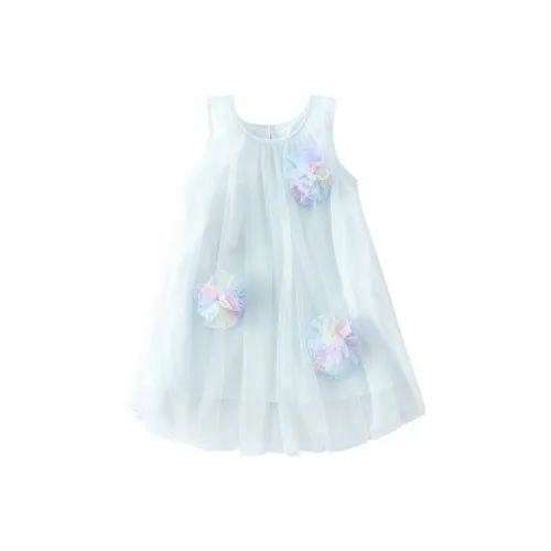 MAMIMAKA Платье Модный тренд Коллекция Мягкий Удобный And Легкий Повседневный Без рукавов Топ Синий