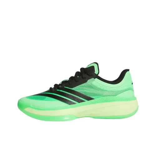 Adidas Slip-resistant Abrasion-resistant Low-top Basketball Shoes Unisex Green Adidas Противоскользящие Аbrasion-resistant Низкие Кеды Баскетбольные Кроссовки Унисекс Зеленый